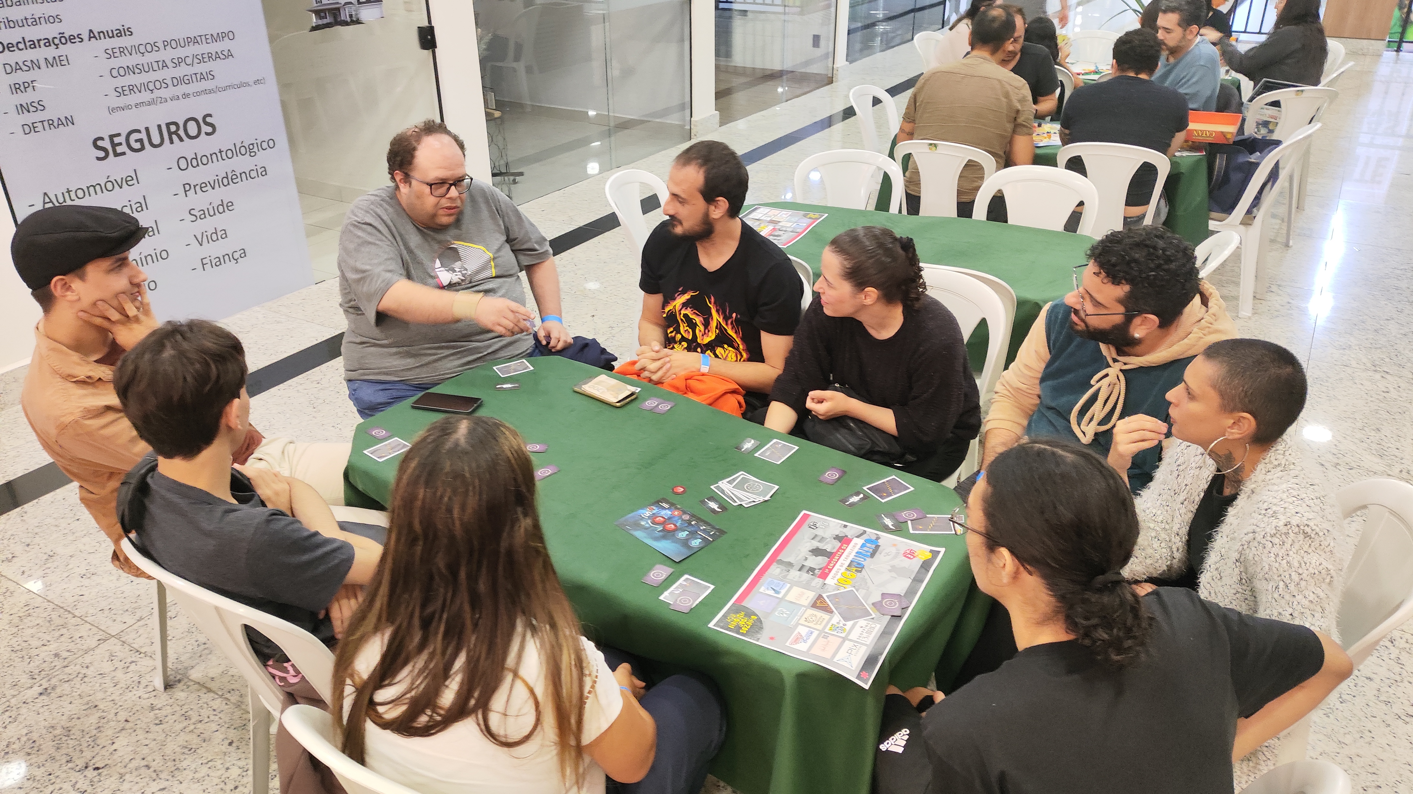 Comunidade unida pelo amor aos jogos de tabuleiro